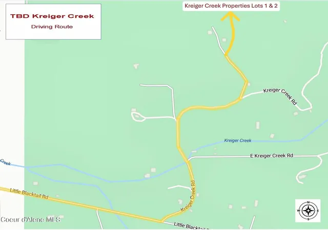 12th image of Tbd Kreiger Creek Rd Lot 1, Careywood, ID 83809 | MLS# 26-2791