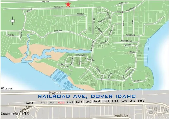 Homes for sale in Dover, ID | Nka Railroad Avenue, Dover, ID 83825 | MLS# 26-3139