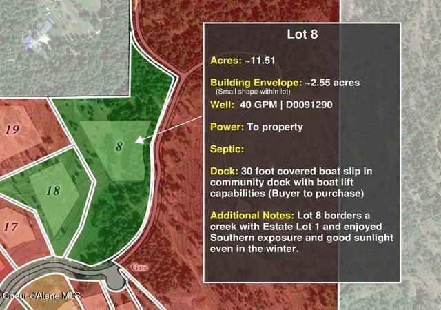 Photo 2 of Land for sale at Tract N 8 Camp Bay, Sagle, ID 83860 | MLS# 26-3658 | Listing updated on 2026-05-08
