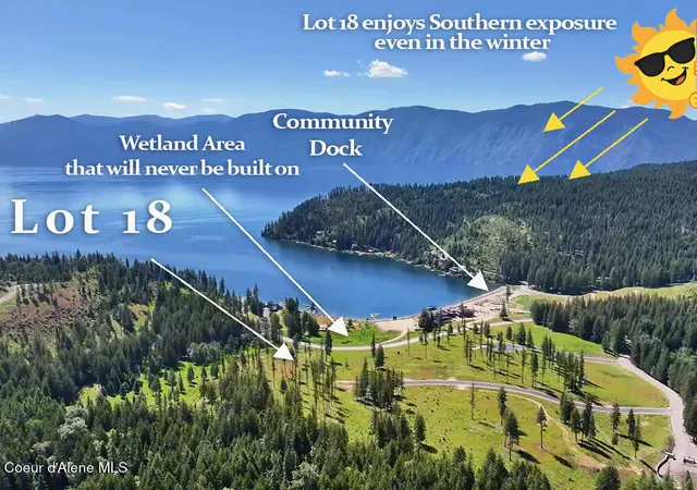Photo 3 of Land for sale at Lot 18 Camp Bay, Sagle, ID 83860 | MLS# 26-3723 | Listing updated on 2026-05-08