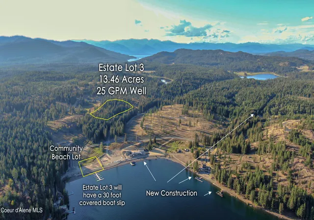 3rd image of Est Lot 3 Camp Bay Estates, Sagle, ID 83860 | MLS# 26-3727