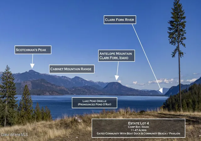 Photo 1 of Land for sale at Est Lt 3/4 Camp Bay Ests, Sagle, ID 83860 | MLS# 26-3733 | Listing updated on 2026-05-08
