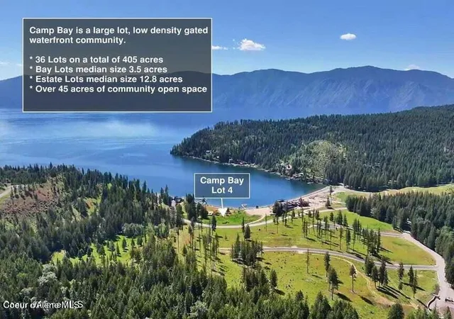 Photo 1 of Land for sale at Tract 4 N Camp Bay Rd, Sagle, ID 83860 | MLS# 26-4567 | Listing updated on 2026-05-07