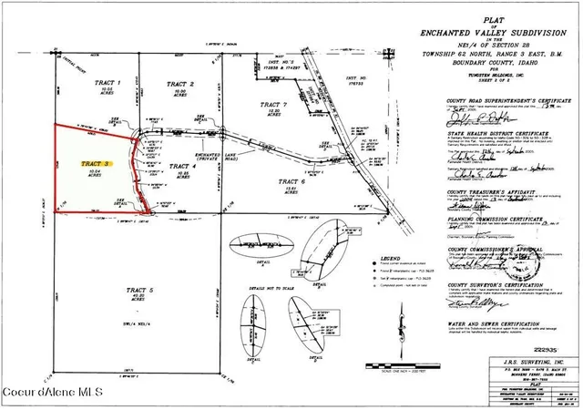 Homes for sale in Bonners Ferry, ID | Nna Enchanted Lane #3, Bonners Ferry, ID 83805 | MLS# 26-4583