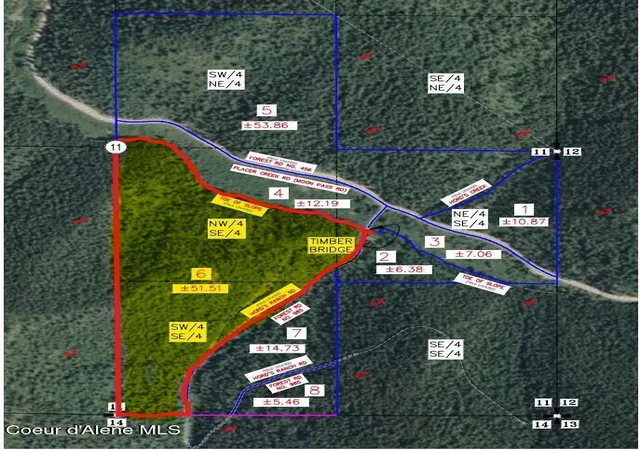 Homes for sale in Wallace, ID | Nna Hords Ranch Rd Parcel 6, Wallace, ID 83873 | MLS# 26-6479