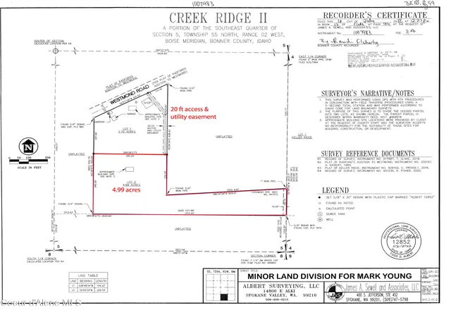 3rd image of Nka Westmond Rd, Lot 2, Sagle, ID 83860 | MLS# 26-7088