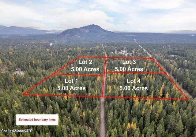 Homes for sale in Spirit Lake, ID | Lot 3 N Peak Rd, Spirit Lake, ID 83869 | MLS# 26-6992