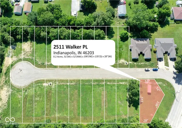 Photo 4 of Sale Pending at 2542 Walker Pl, Indianapolis, IN 46203 | MLS# 22023862 | Listing updated on 2026-08-27