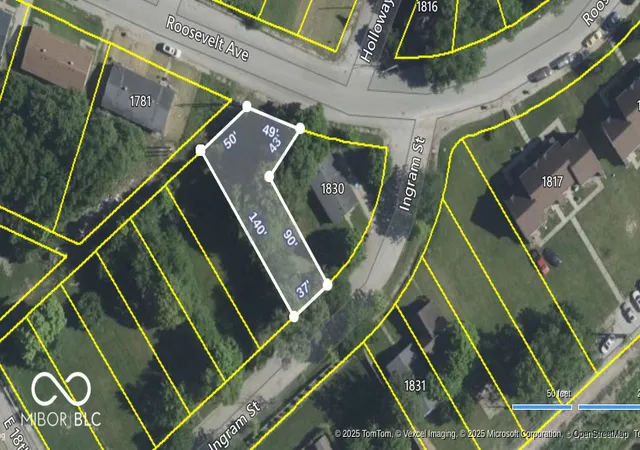 Photo 1 of Land for sale at 1795 Roosevelt Ave, Indianapolis, IN 46218 | MLS# 22025004 | Listing updated on 2026-09-04