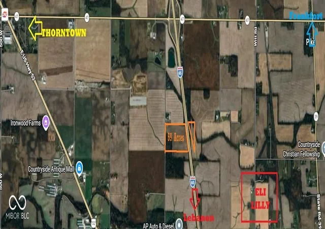 Land for sale at 5000 N 275 West, Lebanon, IN 46052 | MLS# 22036880