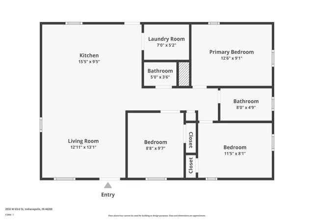 3rd image of 2032 W 63Rd St, Indianapolis, IN 46260 | MLS# 22073523