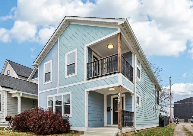 Photo 2 of Single family home for sale at 422 Sanders St, Indianapolis, IN 46225 | MLS# 22074432 | Listing updated on 2026-09-02