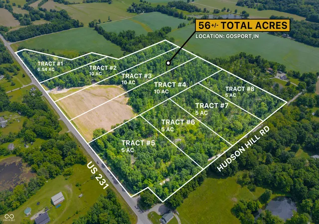 Photo 1 of Land for sale at Tract N 1 Us Hwy 231, Gosport, IN 47460 | MLS# 22075030 | Listing updated on 2026-01-16