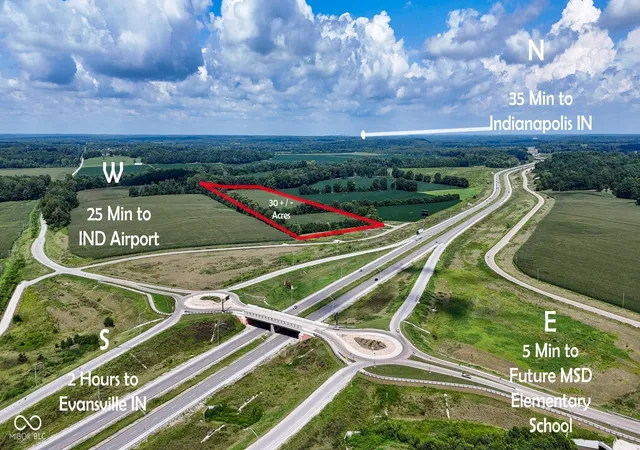 Photo 1 of Land for sale at 4440 State Rd 37 N, Martinsville, IN 46151 | MLS# 22082997 | Listing updated on 2026-08-06