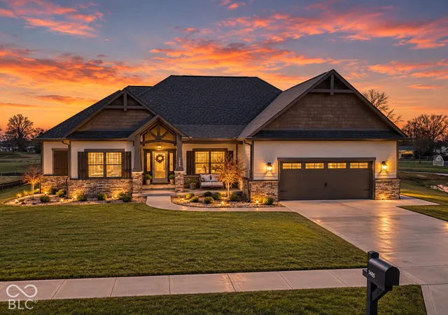 Photo 1 of Single family home for sale at 1485 N Monroe Way, Rushville, IN 46173 | MLS# 22086538 | Listing updated on 2026-09-30