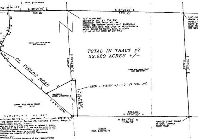 2nd image of 0 Fields Rd, Vallonia, IN 47281 | MLS# 22089524