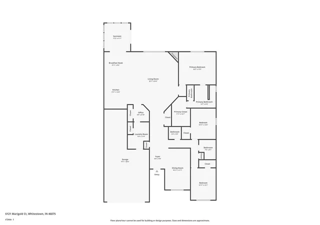 45th image of 6121 Marigold Ct, Whitestown, IN 46075 | MLS# 22091402