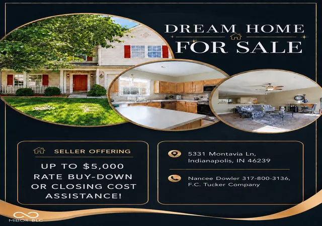 Homes for sale in Indianapolis, IN | 5331 Montavia Ln, Indianapolis, IN 46239 | MLS# 22093418