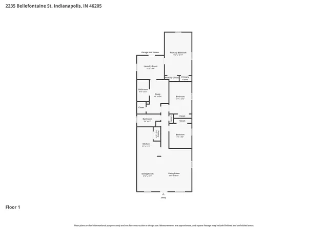 5th image of 2235 Bellefontaine St, Indianapolis, IN 46205 | MLS# 22093764