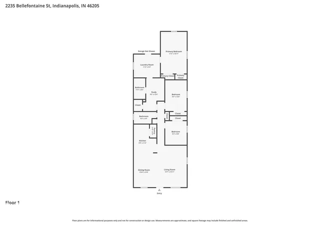 Photo 4 of Single family home for sale at 2235 Bellefontaine St, Indianapolis, IN 46205 | MLS# 22093764 | Listing updated on 2026-10-08