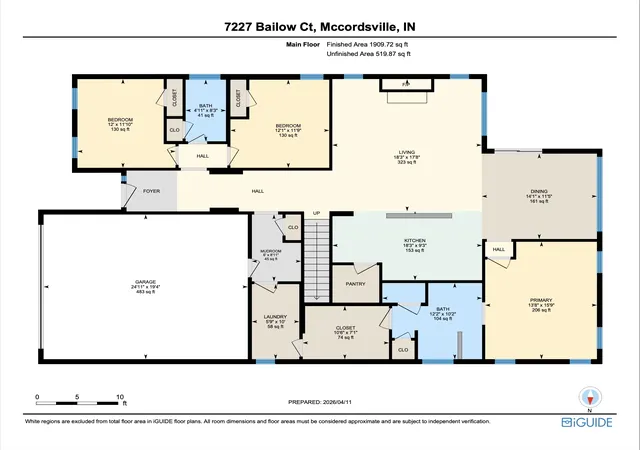 Homes for sale in Mccordsville, IN | 7227 Bailow Ct, Mccordsville, IN 46055 | MLS# 22094810