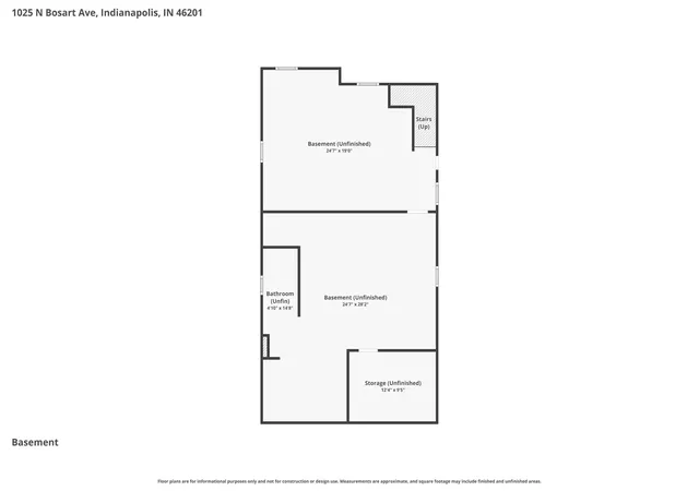 36th image of 1025 N Bosart Ave, Indianapolis, IN 46201 | MLS# 22095410