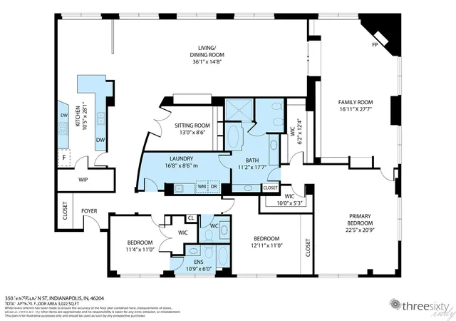 Homes for sale in Indianapolis, IN | 350 N Meridian St #901, Indianapolis, IN 46204 | MLS# 22095785