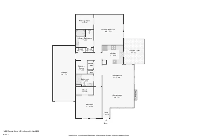 Homes for sale in Carmel, IN | 1423 Shadow Ridge Rd, Carmel, IN 46280 | MLS# 22095792