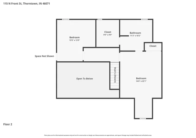 Homes for sale in Thorntown, IN | 115 N Front St, Thorntown, IN 46071 | MLS# 22097025