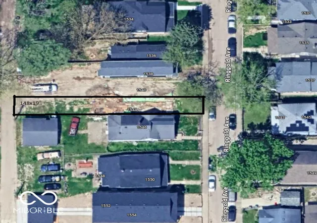 Photo 1 of Land for sale at 1544 Ringgold Ave, Indianapolis, IN 46203 | MLS# 22099786 | Listing updated on 2026-05-06
