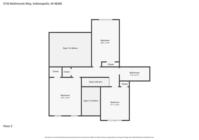 49th image of 5133 Robinsrock Wy, Indianapolis, IN 46268 | MLS# 22100366