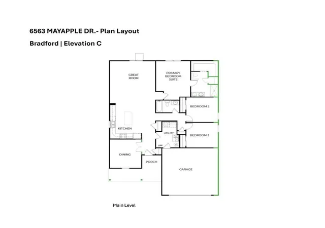 Photo 3 of Single family home for sale at 6563 Mayapple Dr, Pendleton, IN 46064 | MLS# 22103239 | Listing updated on 2026-09-23