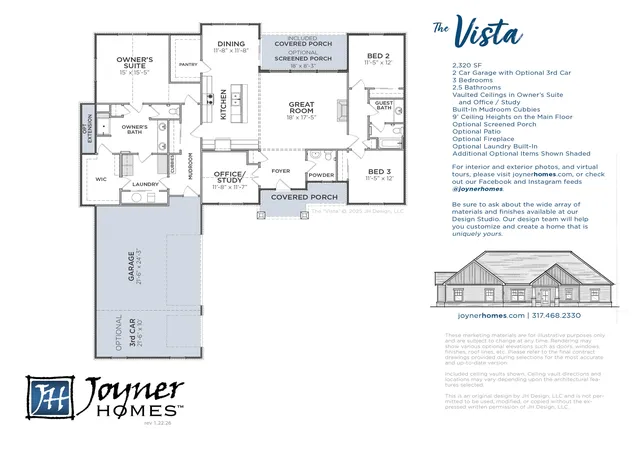 1st image of 327 Shadow Creek Pass, Greenfield, IN 46140 | MLS# 22104336