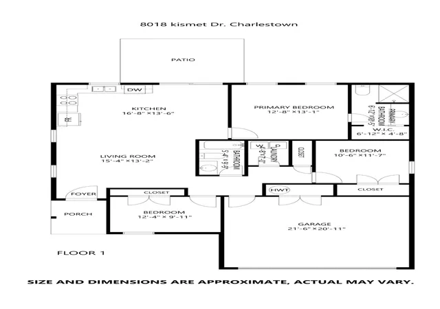 31st image of 8018 Kismet Dr, Charlestown, IN 47111 | MLS# 22105396