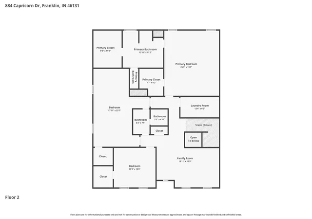 64th image of 884 Capricorn Dr, Franklin, IN 46131 | MLS# 22105447