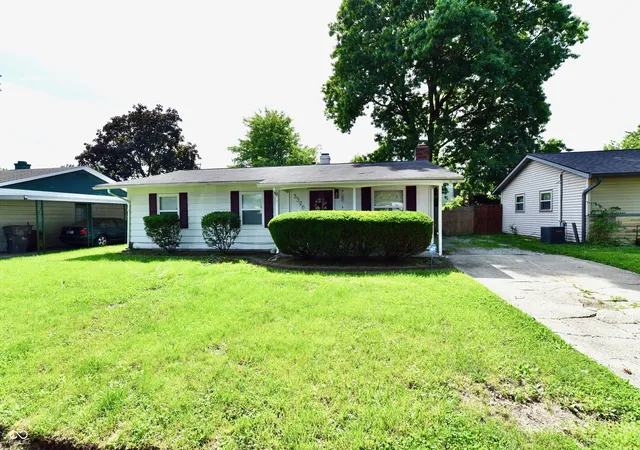 Photo 1 of Single family home for sale at 3326 Gerrard Ave, Indianapolis, IN 46224 | MLS# 22105982 | Listing updated on 2026-08-14