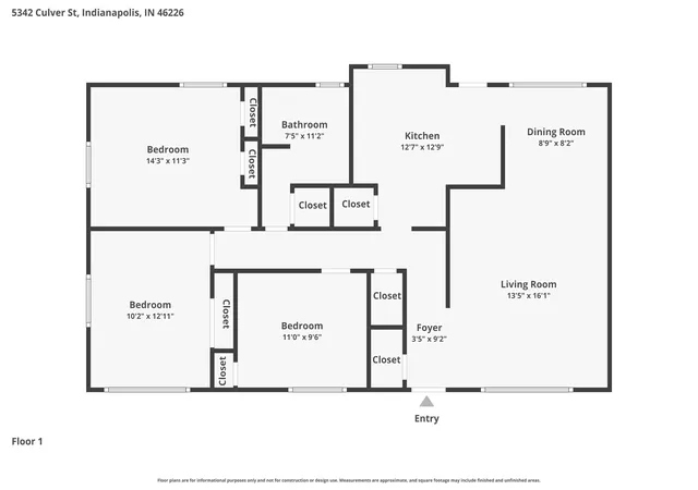 3rd image of 5342 Culver St, Indianapolis, IN 46226 | MLS# 22106048