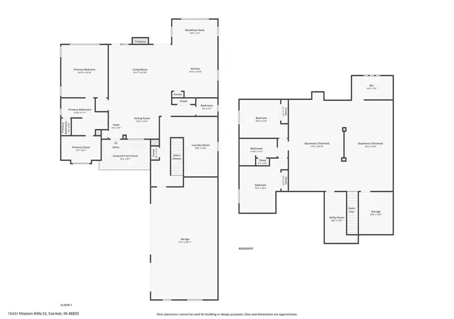 67th image of 15404 Mission Hills Ct, Carmel, IN 46033 | MLS# 22107130