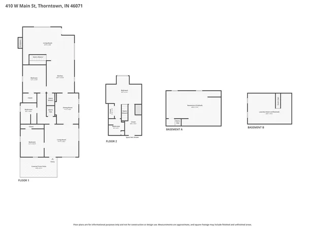 Homes for sale in Thorntown, IN | 410 W Main St, Thorntown, IN 46071 | MLS# 22107293