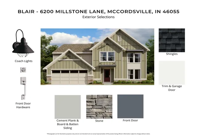 Photo 2 of Sale Pending at 6200 Millstone Ln, Mc Cordsville, IN 46055 | MLS# 22107578 | Listing updated on 2026-07-23