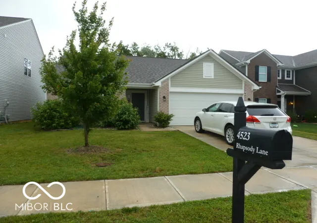 Photo 1 of Single family home for sale at 4523 Rhapsody Ln, Indianapolis, IN 46235 | MLS# 22108237 | Listing updated on 2026-10-01