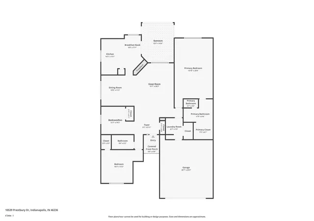 38th image of 10539 Prestbury Dr, Indianapolis, IN 46236 | MLS# 22109371