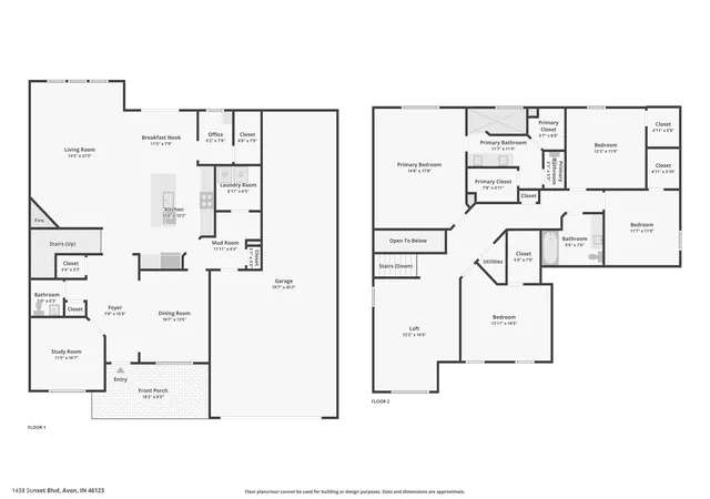 78th image of 1438 Sunset Blvd, Avon, IN 46123 | MLS# 22109432