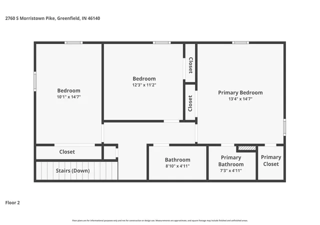 4th image of 2760 S Morristown Pike, Greenfield, IN 46140 | MLS# 22109582