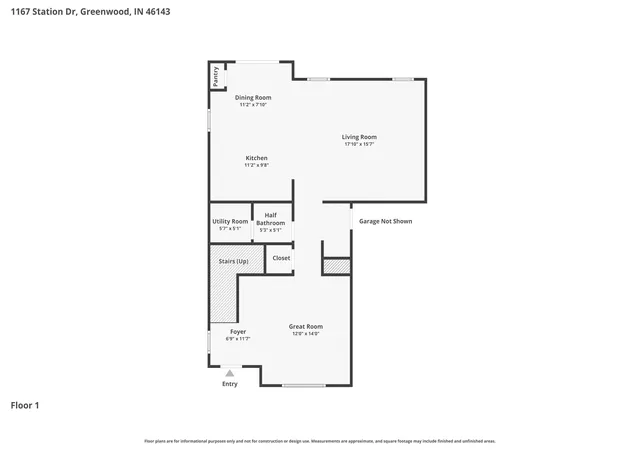 Homes for sale in Greenwood, IN | 1167 Station Dr, Greenwood, IN 46143 | MLS# 22109767