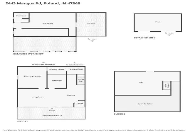 Homes for sale in Poland, IN | 2443 Mangus Rd, Poland, IN 47868 | MLS# 22109809