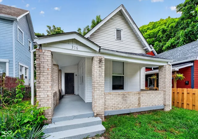 Photo 1 of Single family home for sale at 316 N Temple Ave, Indianapolis, IN 46201 | MLS# 22110183 | Listing updated on 2026-08-17