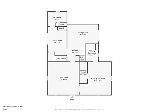 Homes for sale in Trafalgar, IN | 6442 S 300 W, Trafalgar, IN 46181 | MLS# 22110437