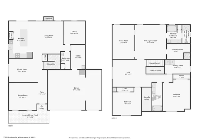 Homes for sale in Whitestown, IN | 3382 Firethorn Dr, Whitestown, IN 46075 | MLS# 22110487