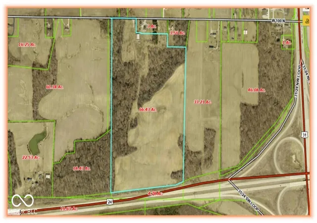Photo 3 of Land for sale at 3501 W 100 North, Peru, IN 46970 | MLS# 22110830 | Listing updated on 2026-07-01